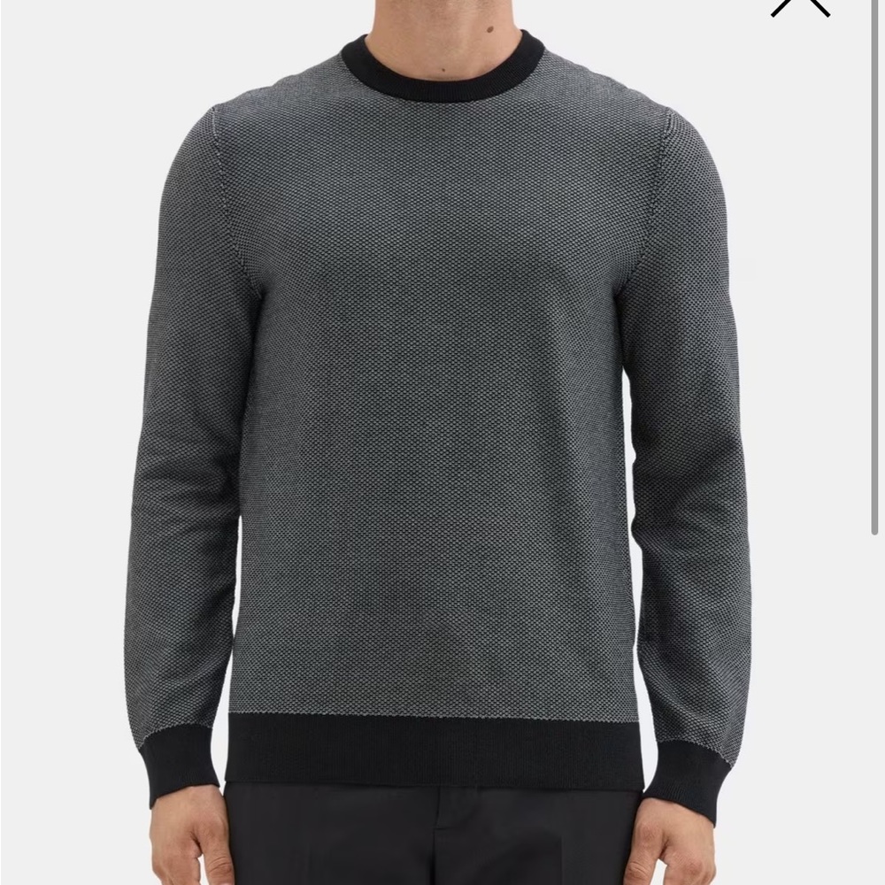 Men’s Theory Sweater Black